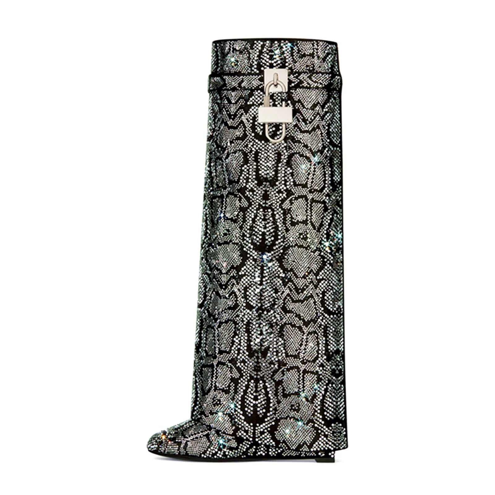 Botte style G strass