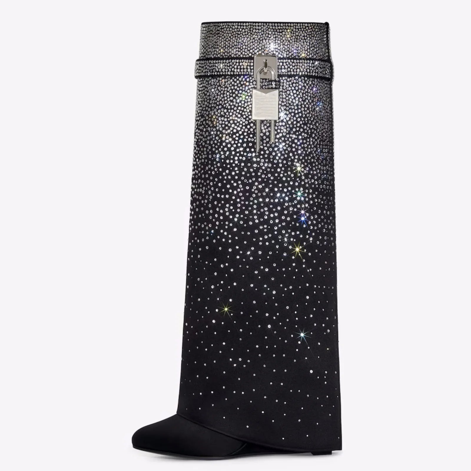 Botte style G strass
