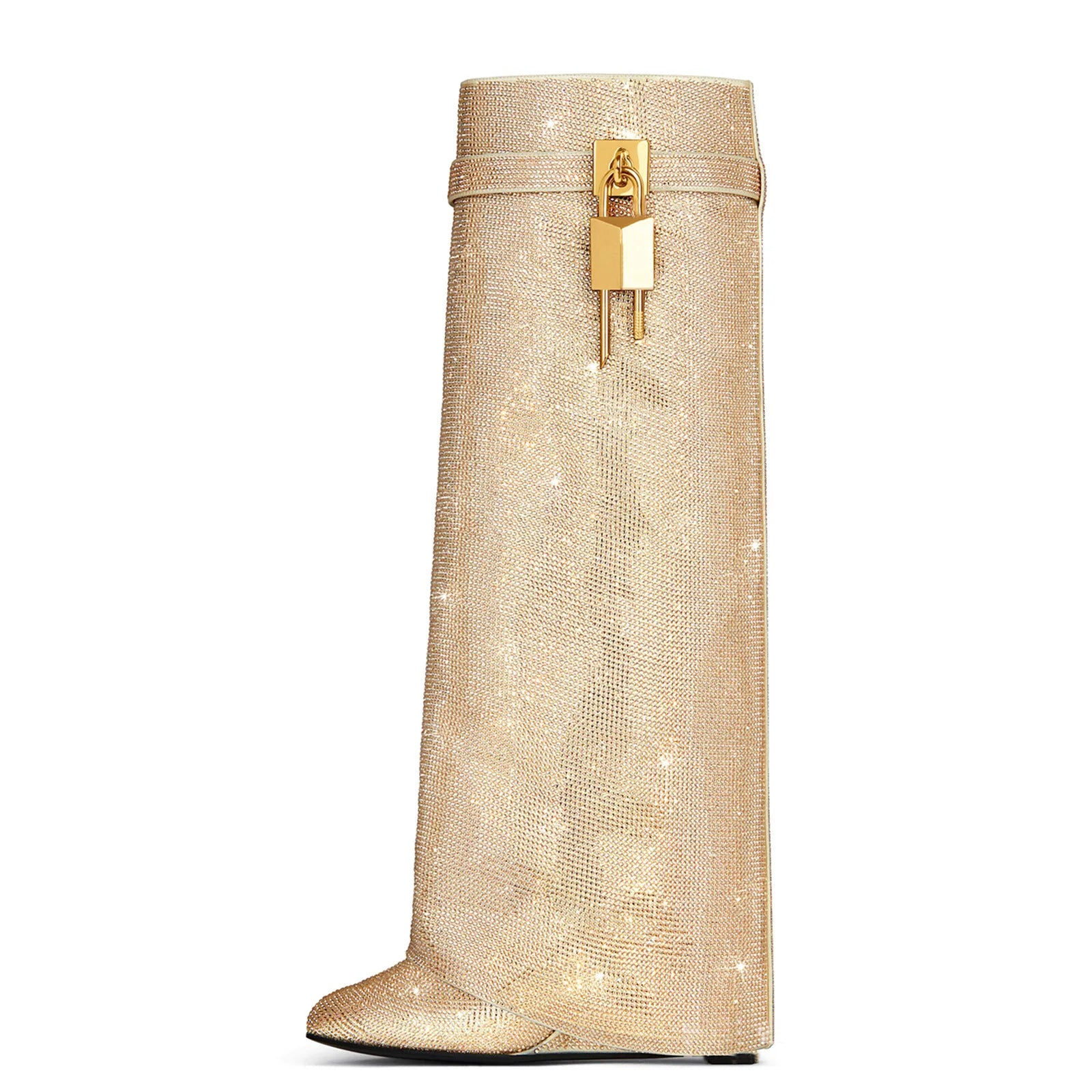 Botte style G strass