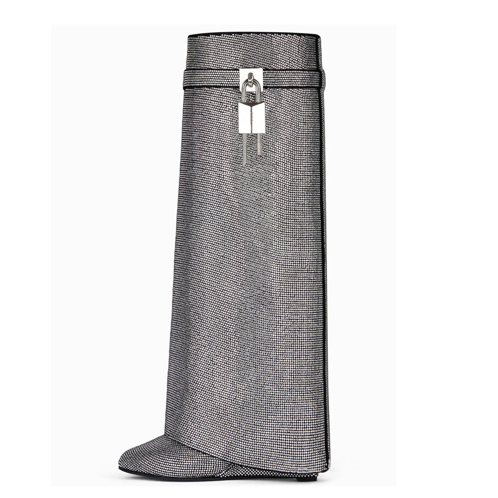 Botte style G strass